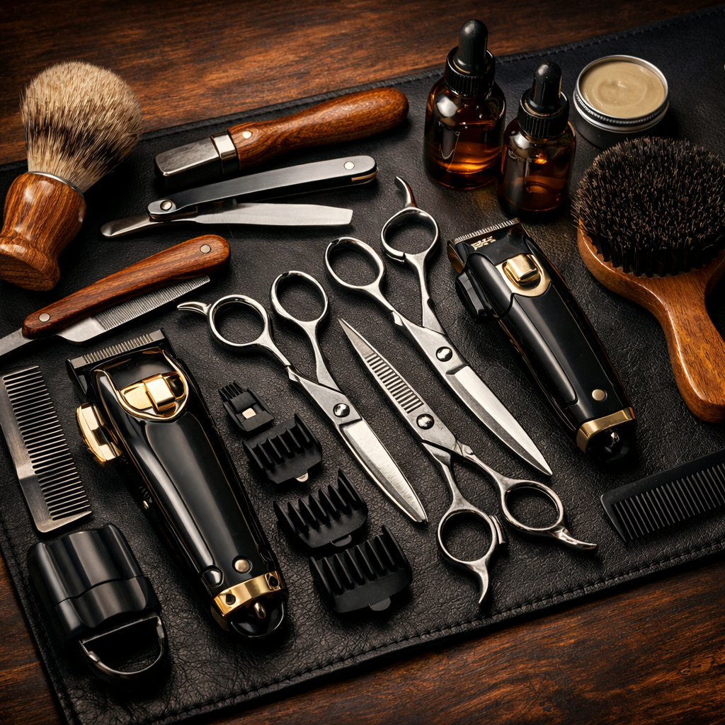 Profesyonel berber araçları