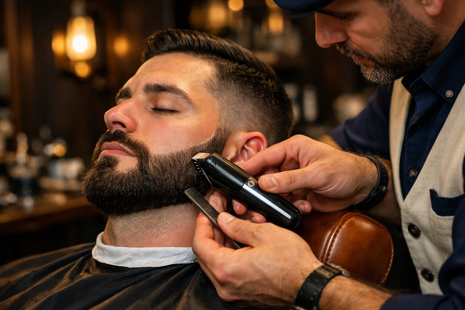 Sakal tıraşı ve şekillendirme